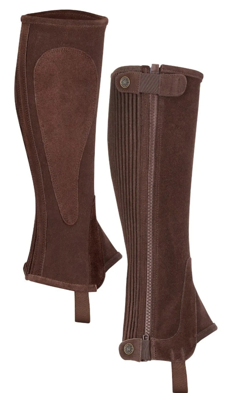 Shires Equestrian Moretta Suede Half Chaps - Childs
