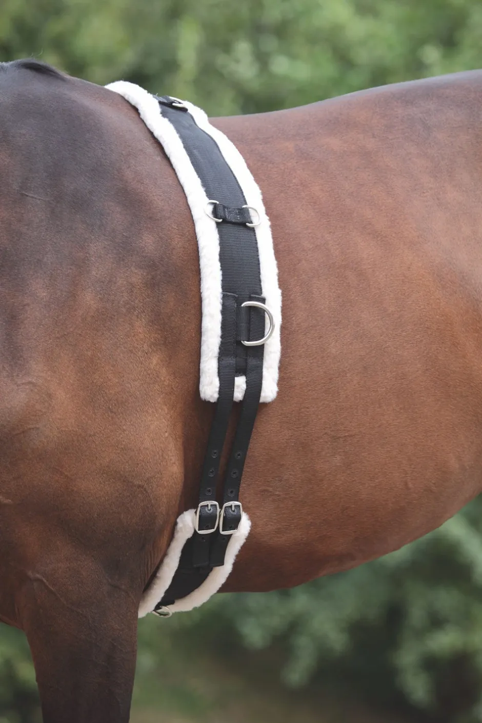 Shires Equestrian Nylon Roller With Fleece Padding
