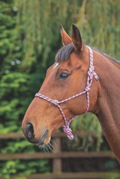 Shires Equestrian Rope Control Headcollar