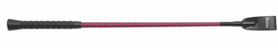 Shires Equestrian Rubber Grip Whip