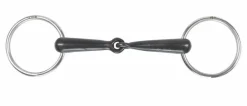 Shires Equestrian Sweet Iron Hollow Mouth Loose Ring Bit