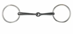 Shires Equestrian Sweet Iron Jointed Loose Ring Bit