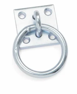 Shires Equestrian Tie Ring With Plate