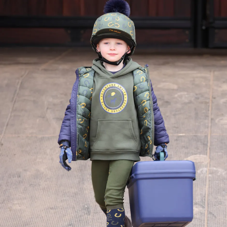 Shires Equestrian Tikaboo Hat Cover - Childs