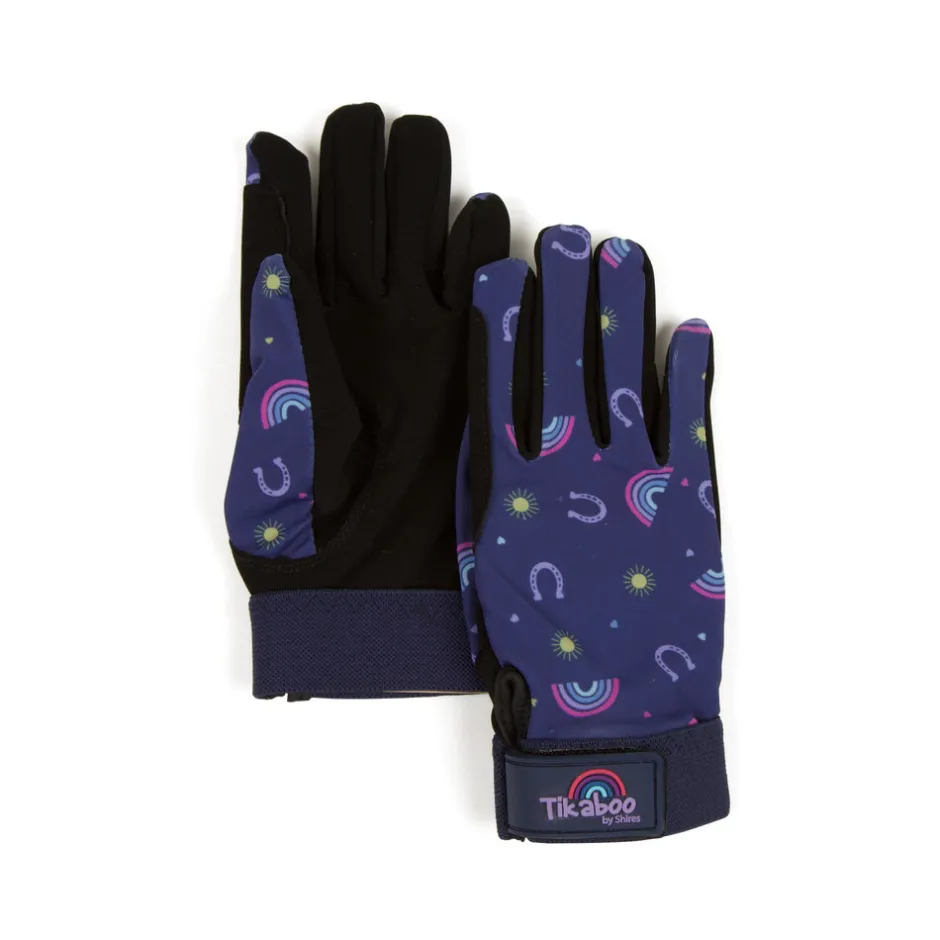 Shires Equestrian Tikaboo Riding Gloves - Childs