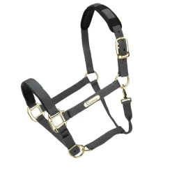 Shires Equestrian Topaz Nylon Headcollar