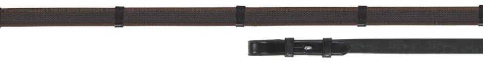 Shires Equestrian Velociti GARA Continental Rubber Grip Reins