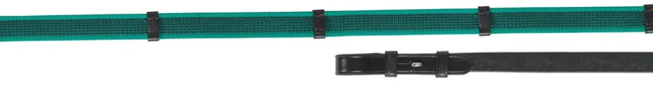 Shires Equestrian Velociti GARA Continental Rubber Grip Reins