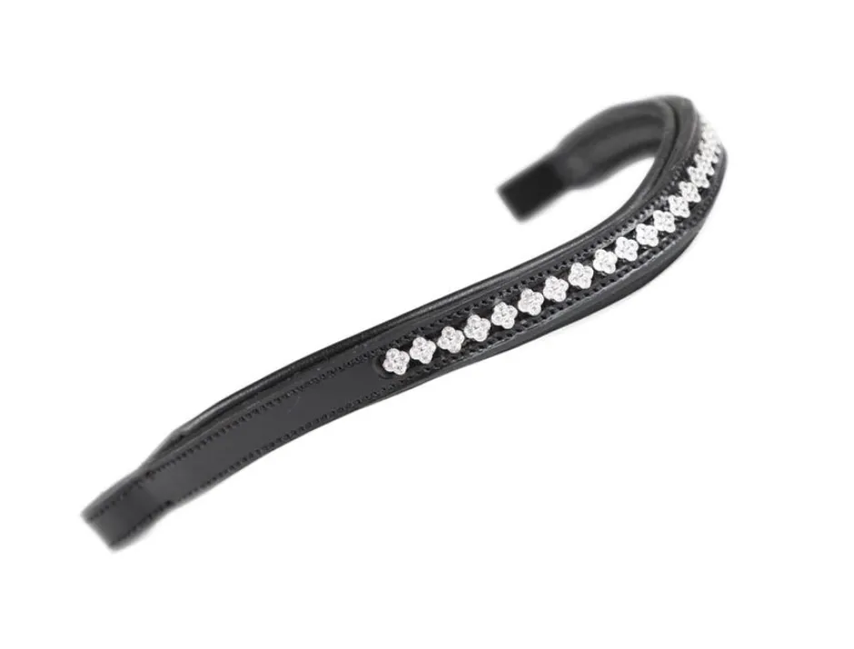 Shires Equestrian Velociti GARA Flower Diamante Browband