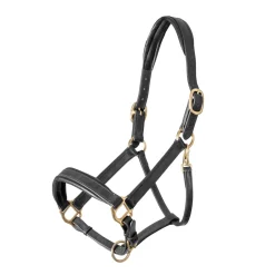 Shires Equestrian Velociti GARA Leather Travel Headcollar