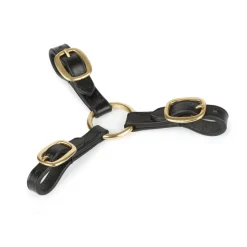 Shires Equestrian Velociti GARA Three Way Leather Coupling