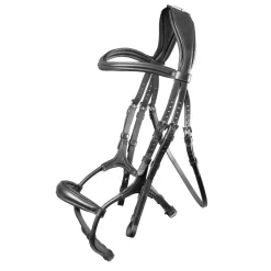 Shires Equestrian Velociti Lusso Rolled Padded Cavesson Bridle
