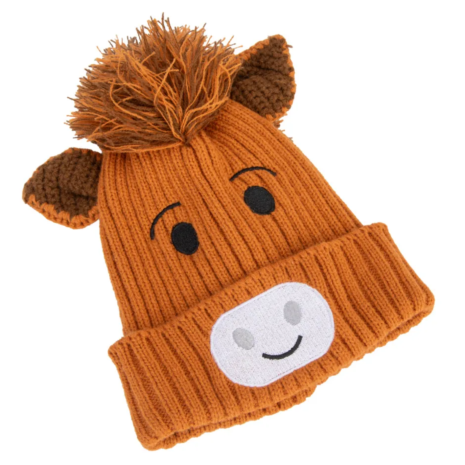 Shires Equestrian Winnie & Me Festive Bobble Hat