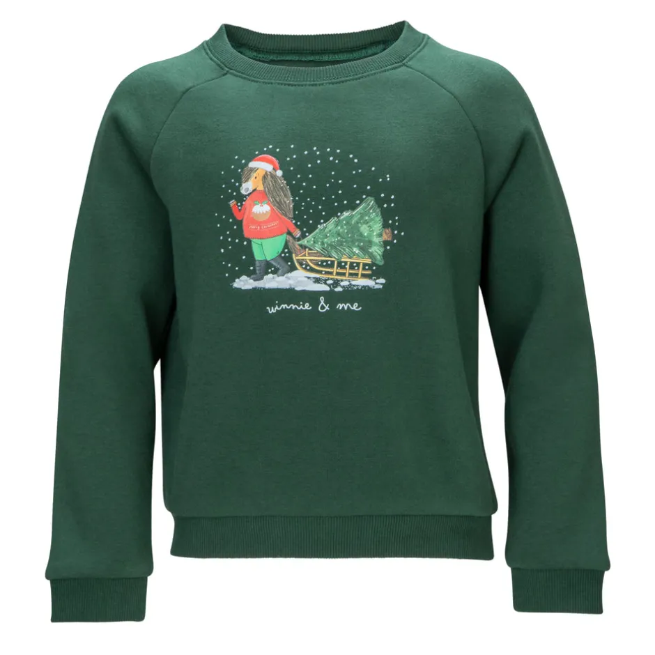 Shires Equestrian Winnie & Me Festive Sweatshirt - Child